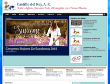 Tablet Screenshot of castillodelrey.org.mx