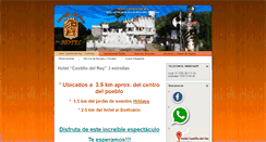 Desktop Screenshot of castillodelrey.com.mx
